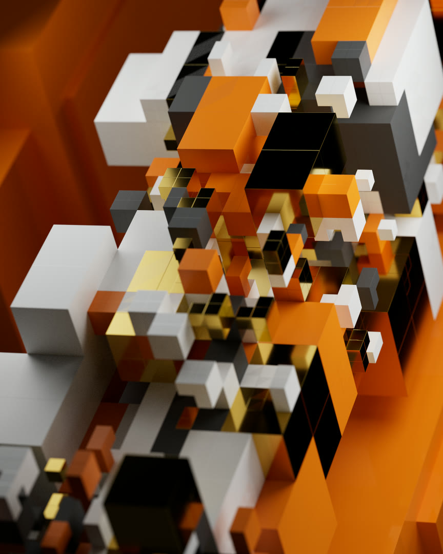 Cube sculptures